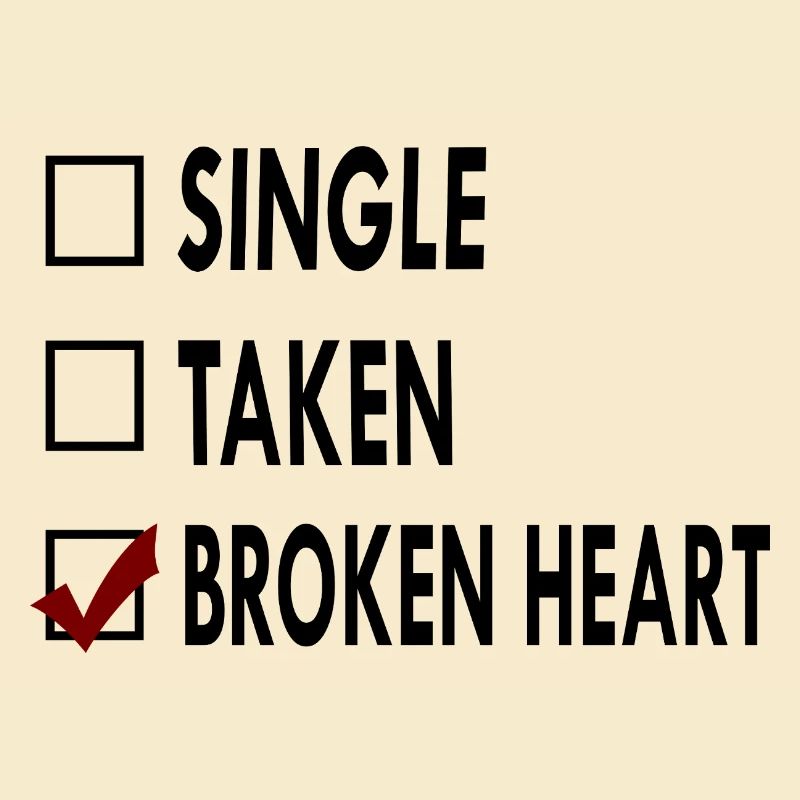 SINGLE noir blanc BROKEN