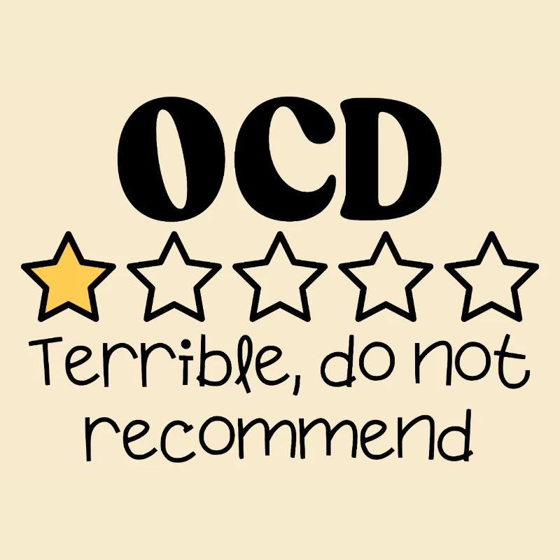 OCD Life Funny Relatable quote