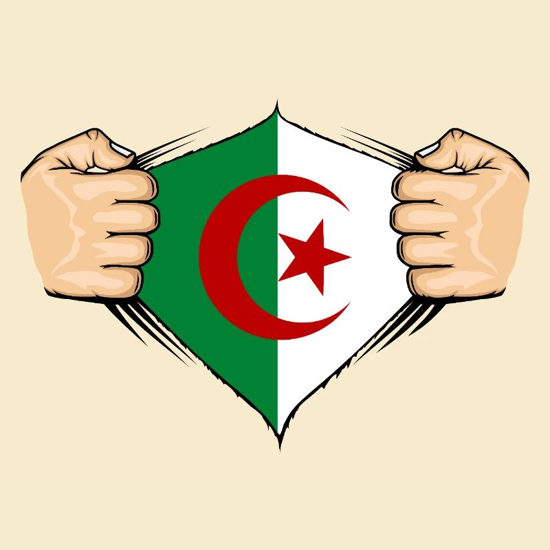 Algeria Flag Design