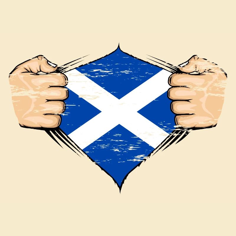 Drapeau de l’Écosse utilisé
