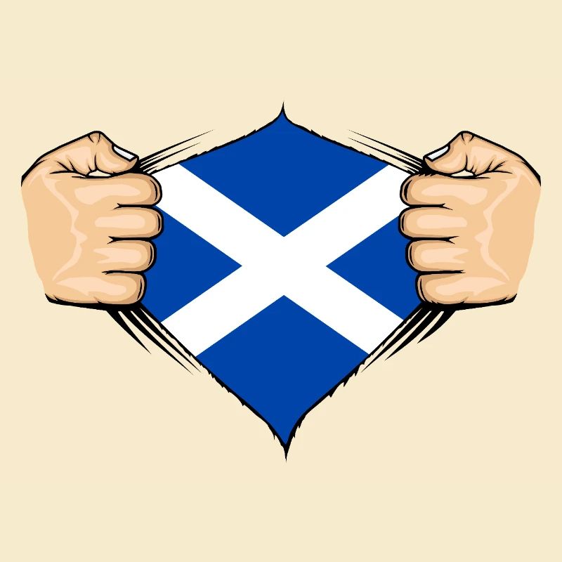 Conception du drapeau de l’Écosse
