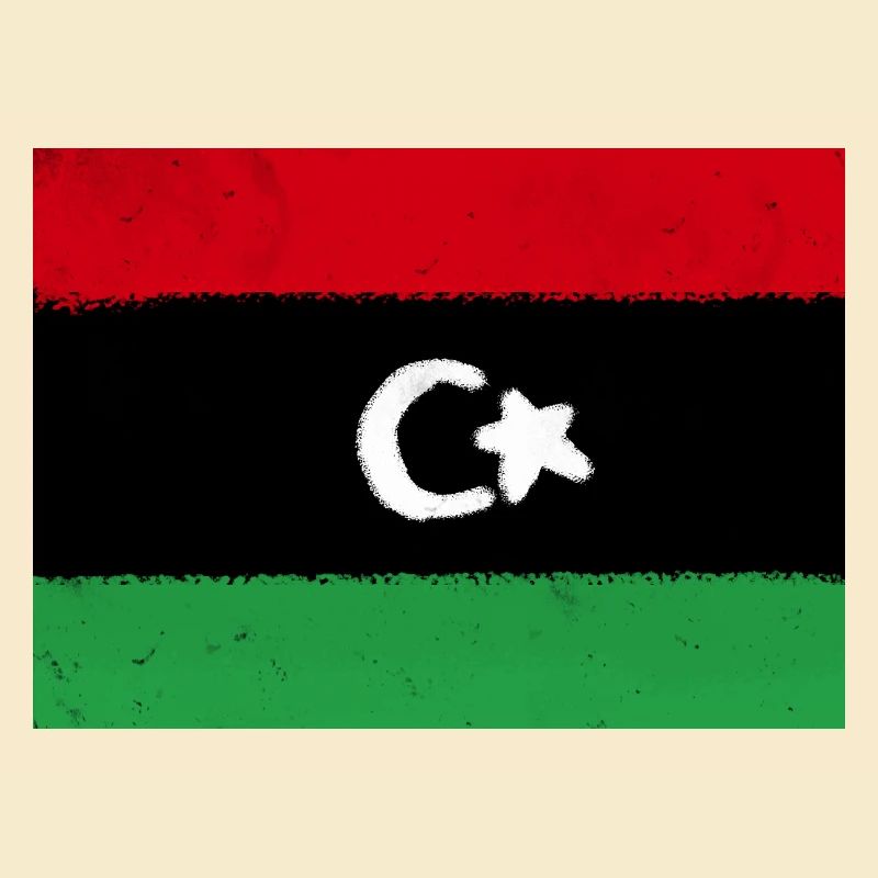Drapeau de la Libye