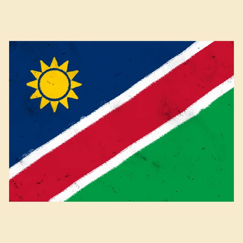 Flagge von Namibia