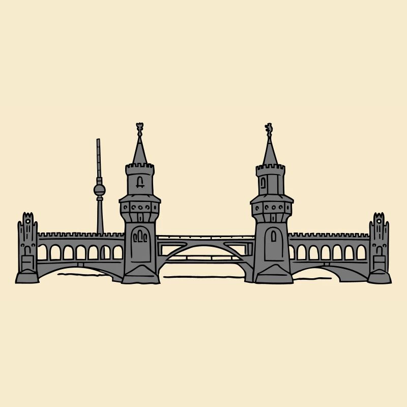 Oberbaum Bridge in Berlin 2