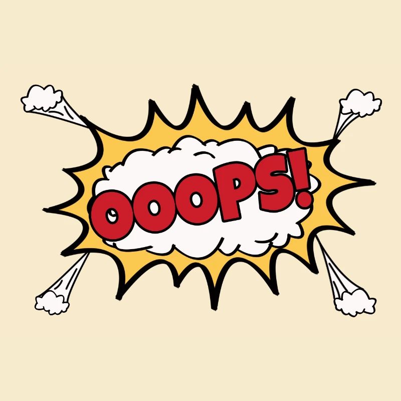 OOOPS Comic Graffiti