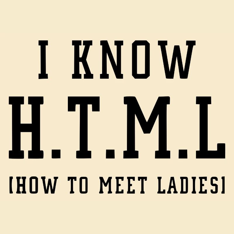 Je connais le HTML