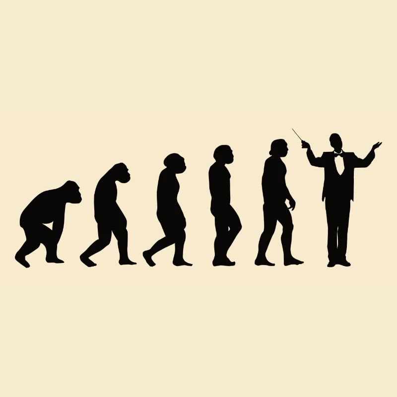 Dirigenten Evolution Musik Musiker Band Dirigent