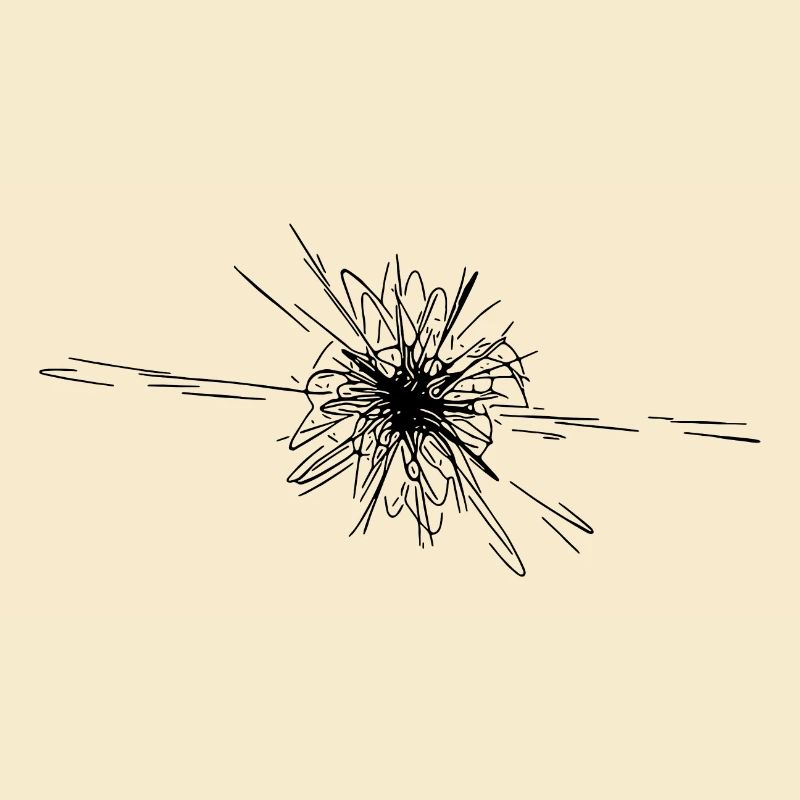 Vector Sternen Nova Explosion