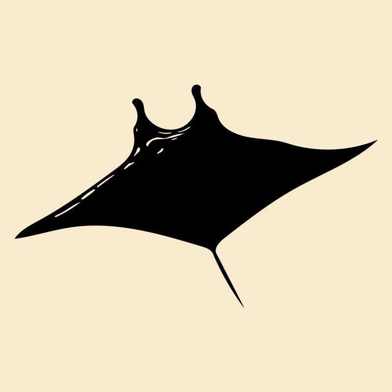 Manta Rays Vector Style