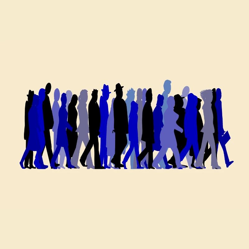 Rushing Crowd