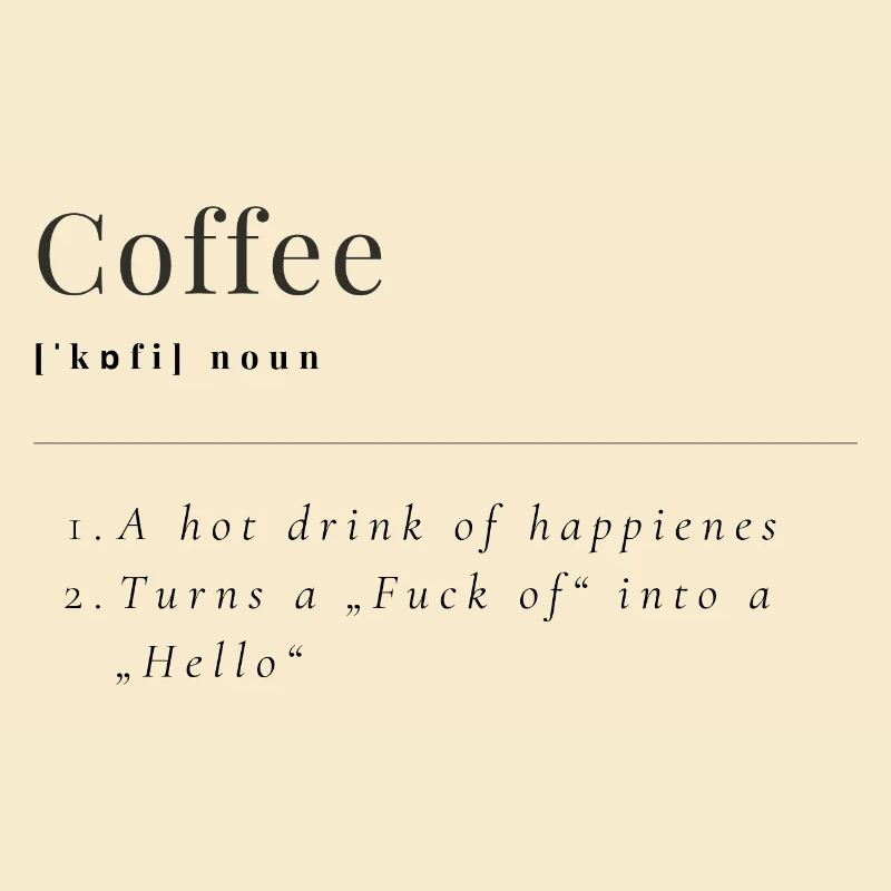 Définition du café
