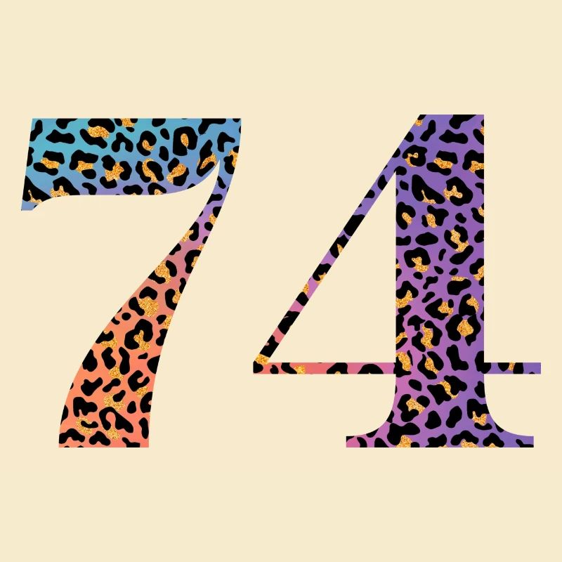 74e anniversaire léopard