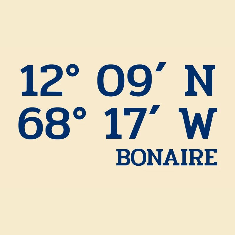 Bonaire Coordinates - Coordinates - Caribbean