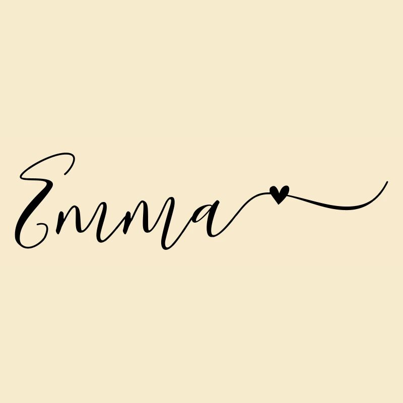 Emma Name First Name Decorative