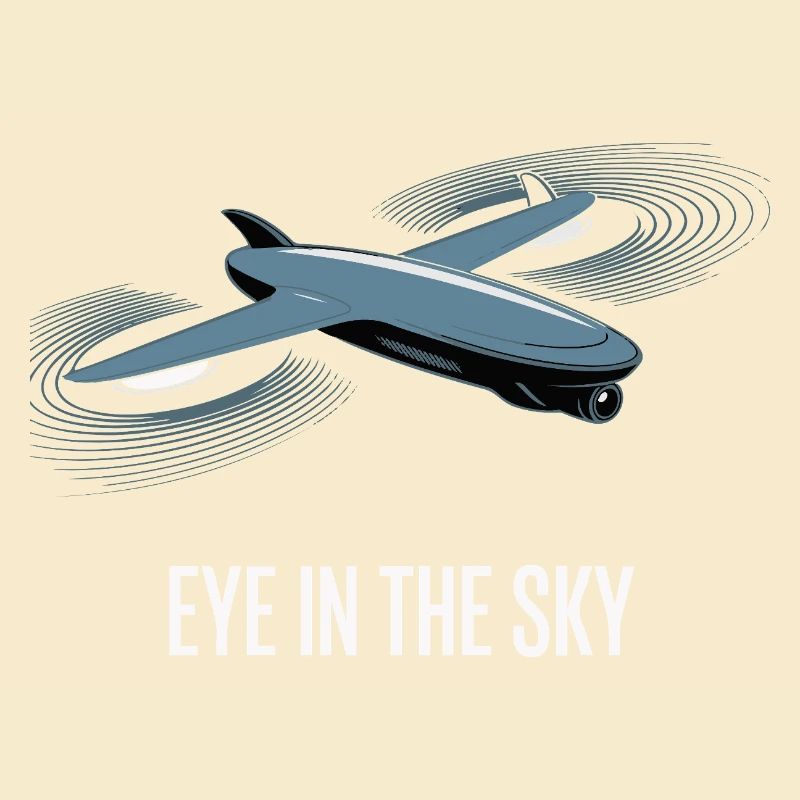Œil dans le ciel Jet Artwork
