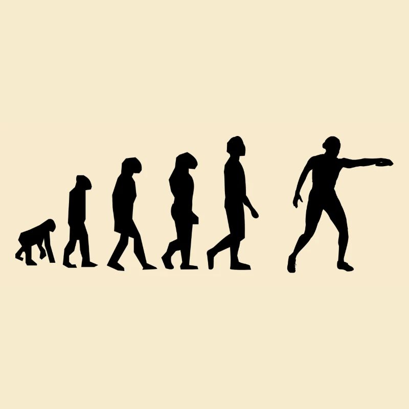 Diskuswurf-Evolution