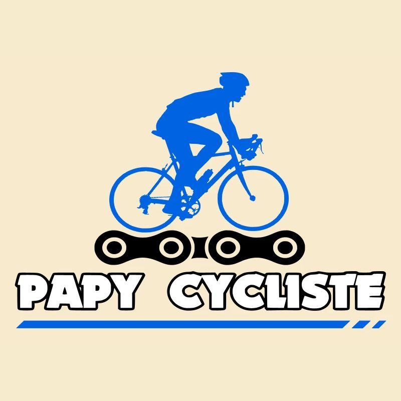 Papy cycliste