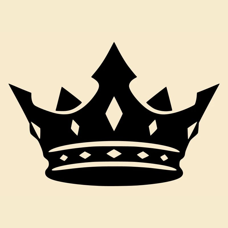 Crown Silhouette Black Cool Vector