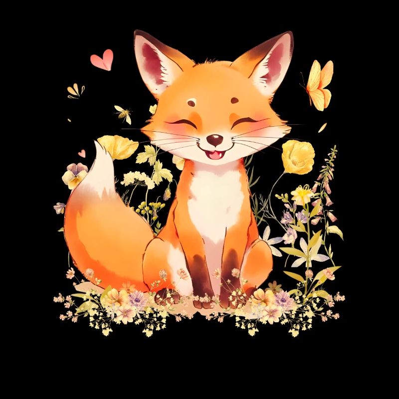 Verspielter Fuchs