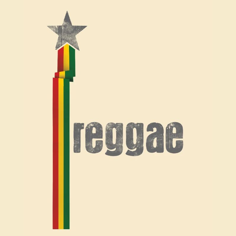 Conception de logo Reggae Star Rasta