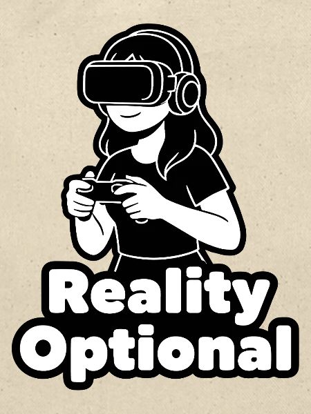 Reality Optional VR Illustration