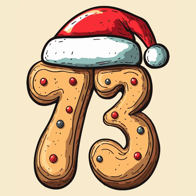 73 Numéro Cookie Noël