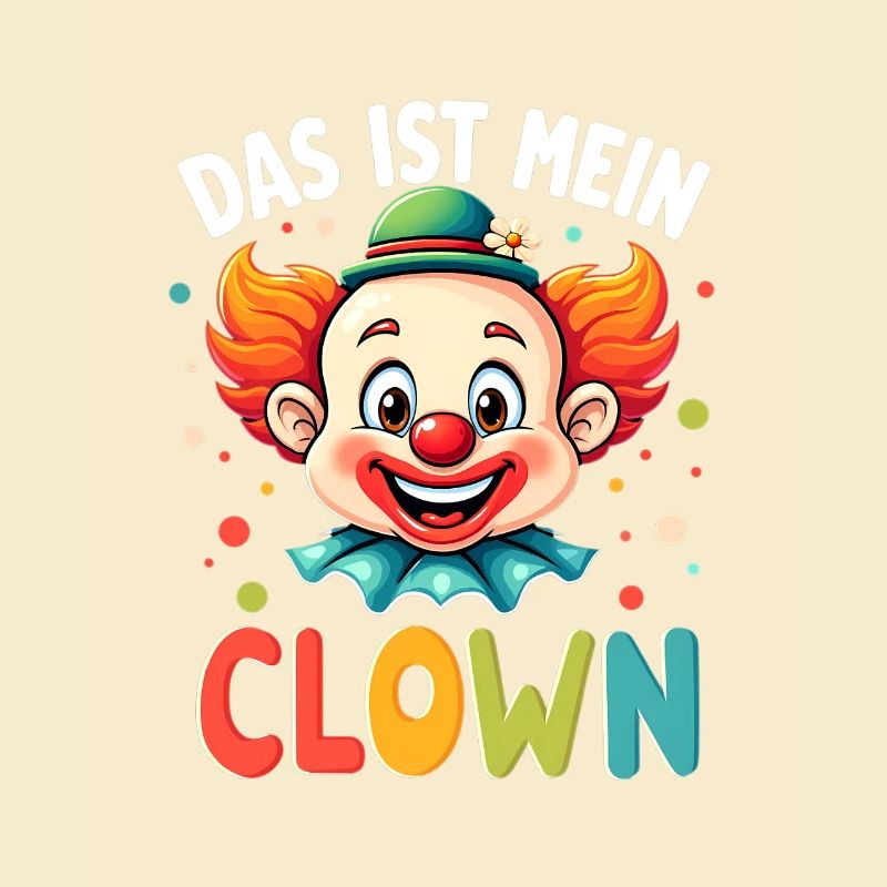 Déguisement de clown de carnaval Carnaval Carnaval