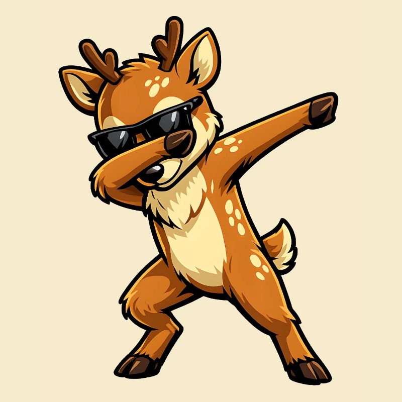 Dabbing Deer