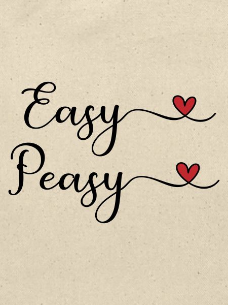 Easy Peasy Heart