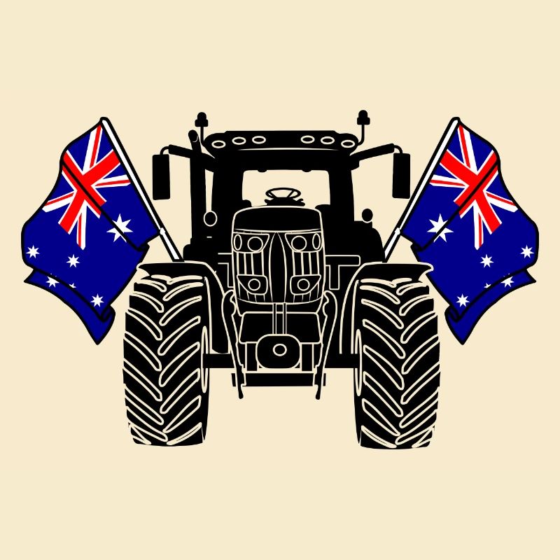 Tractor two flags Australia
