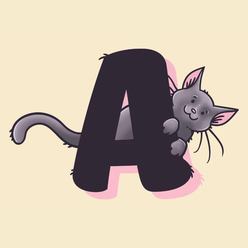 Cat Letter A