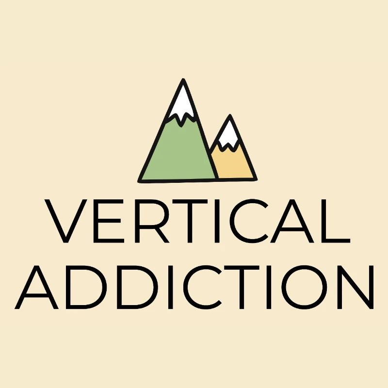 Vertical Addiction - Design mit Bergspitzen