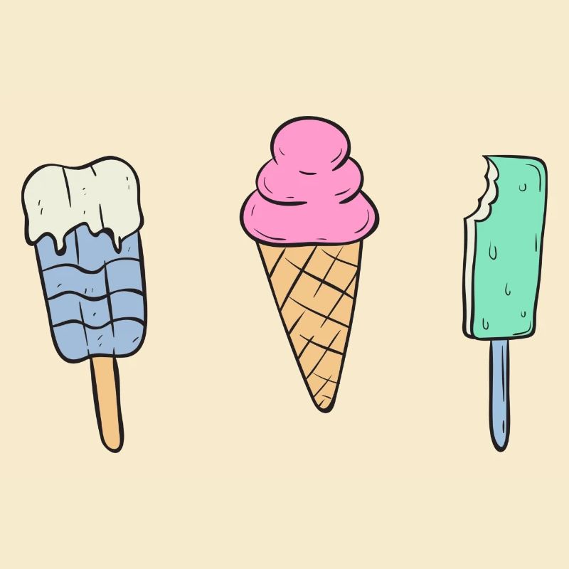 Süßes Eis