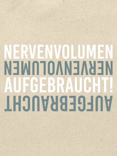 Volume nerveux épuisé