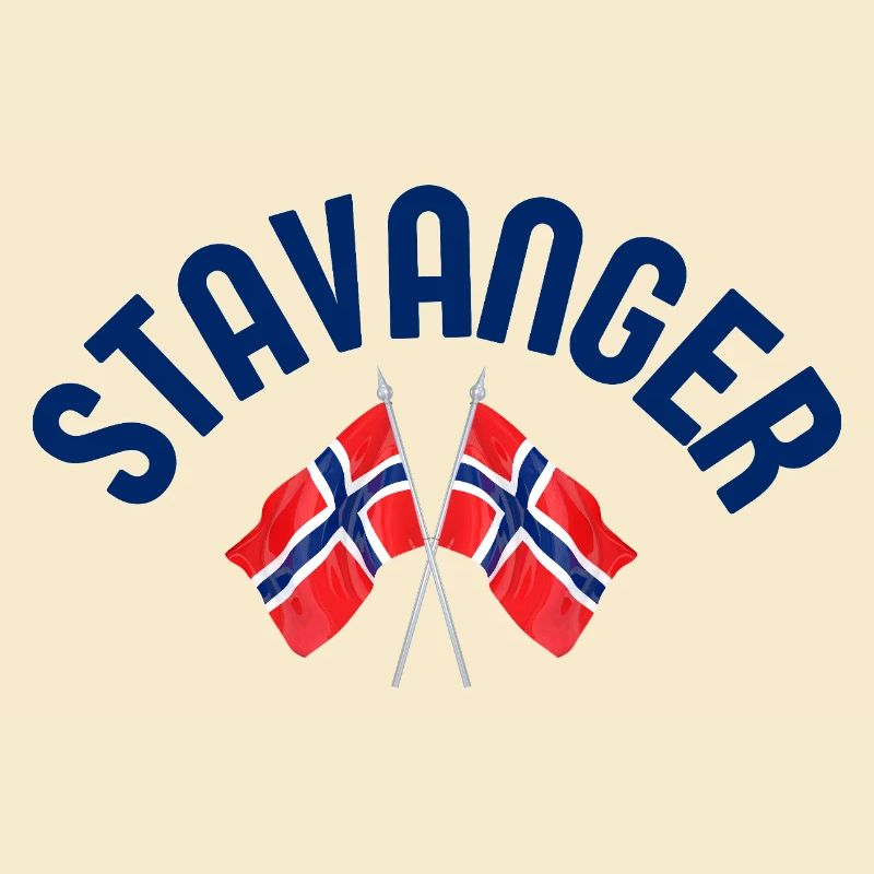 Stavanger Norway Flags