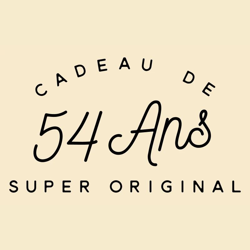 Cadeau 54 ans  