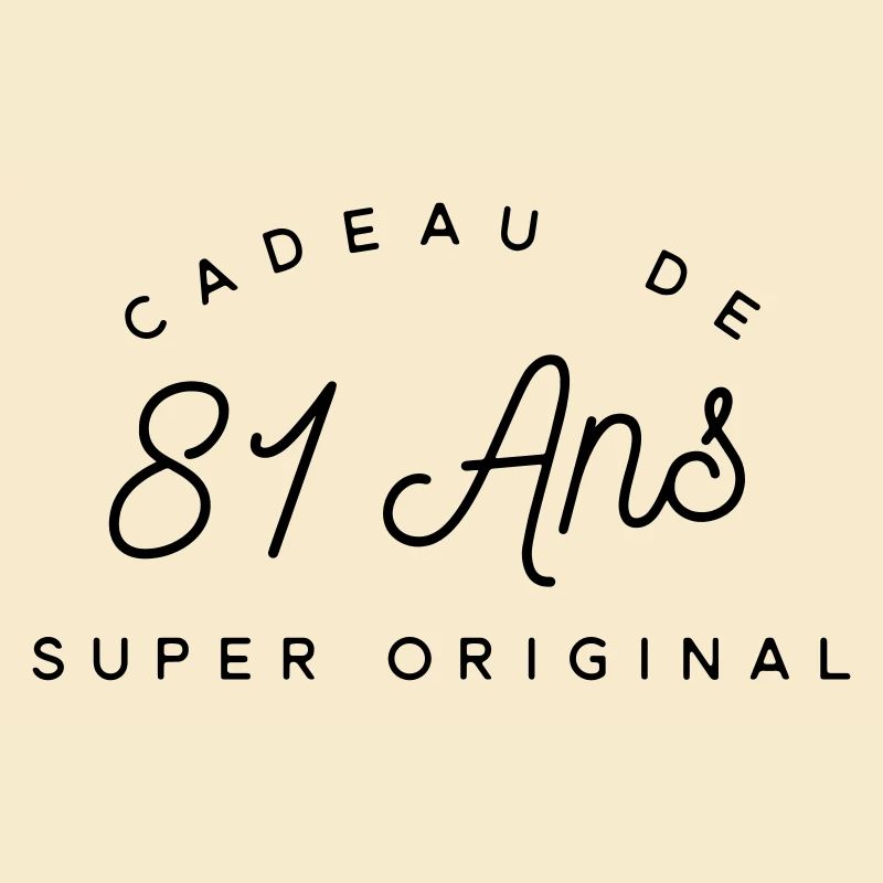 Cadeau 81 ans 