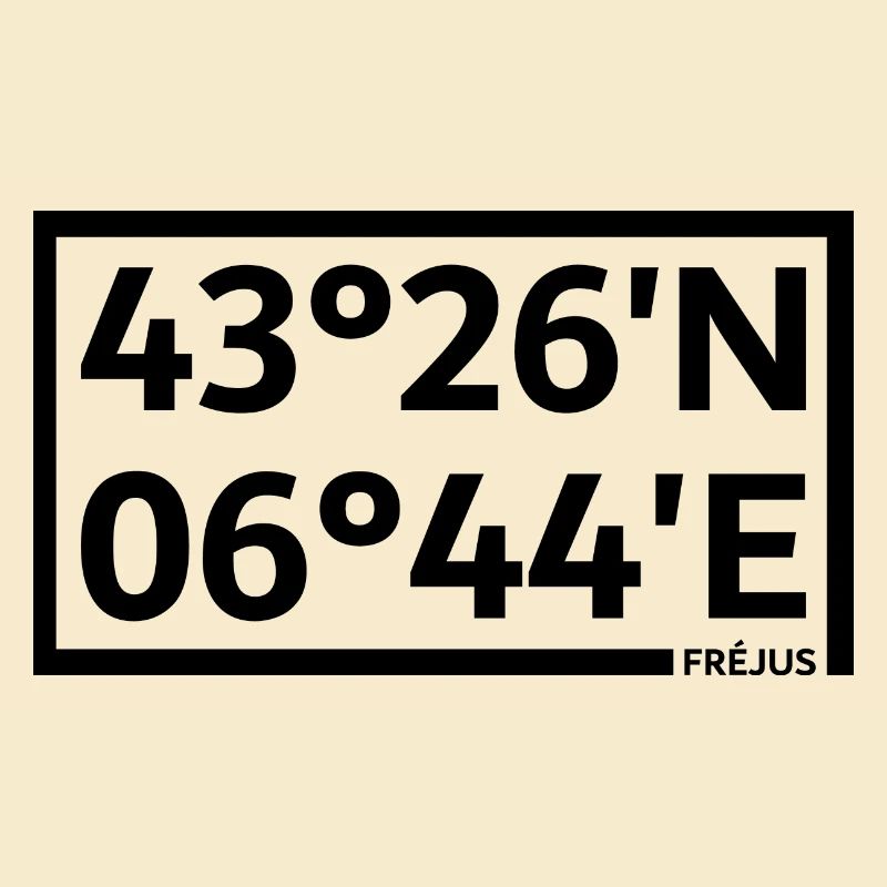 Fréjus coordinates