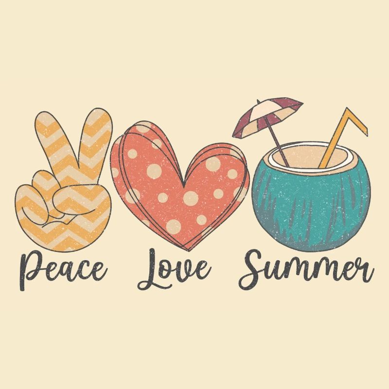 Frieden Liebe Sommer