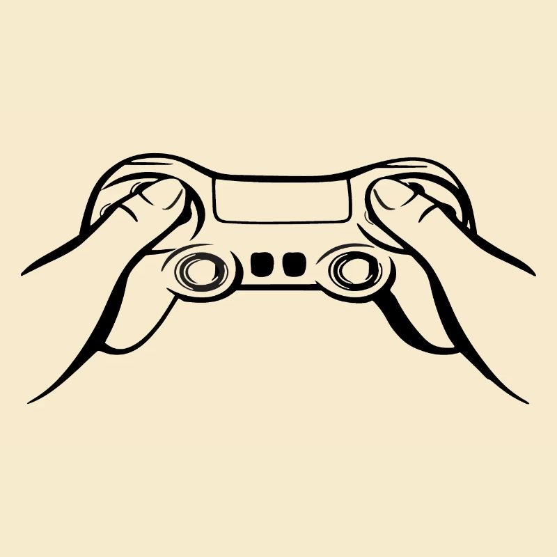 Gamecontroller schwarz