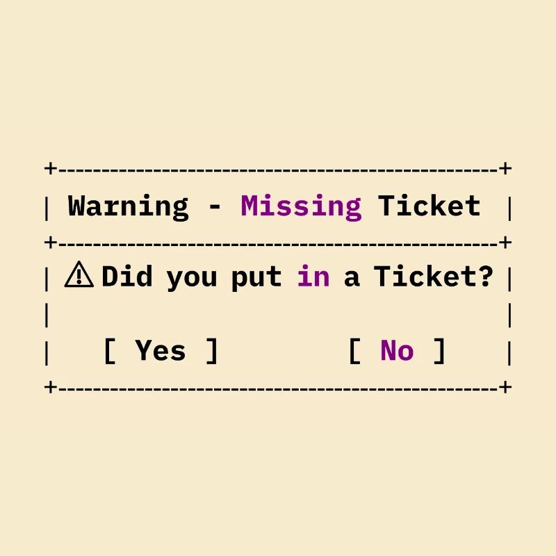 Billet manquant - Mème informatique drôle