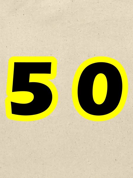 Symbole de 50 chiffres