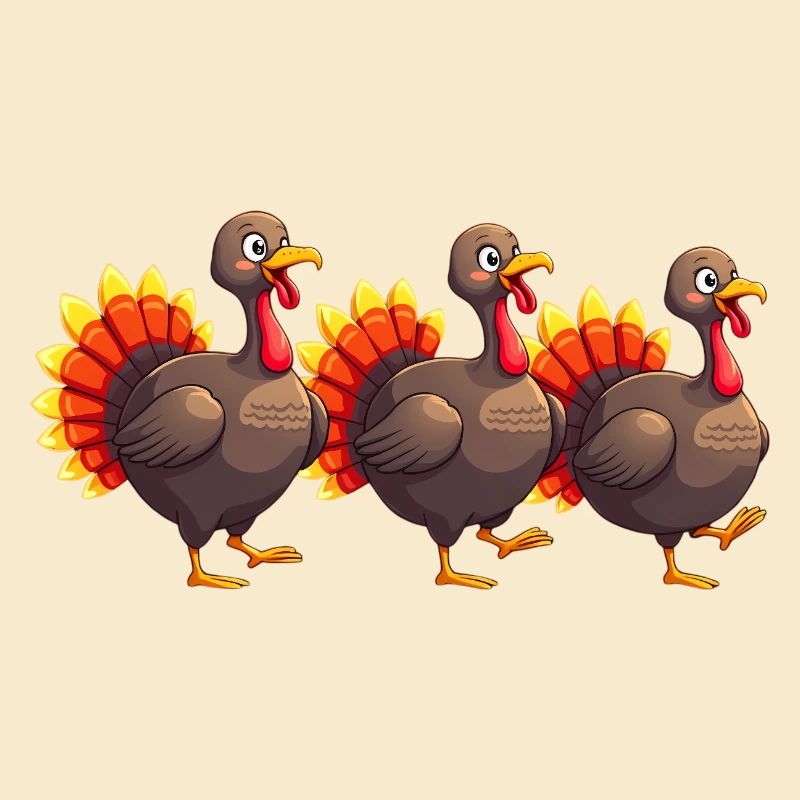 Bébé dinde de Thanksgiving
