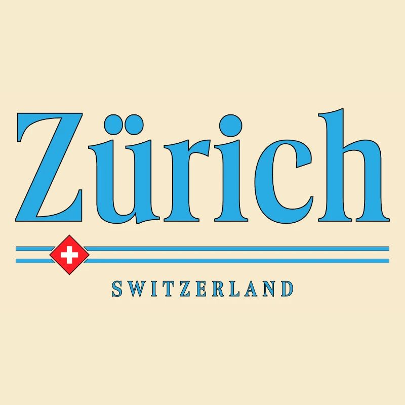 Zurich Blue Stripe Logo