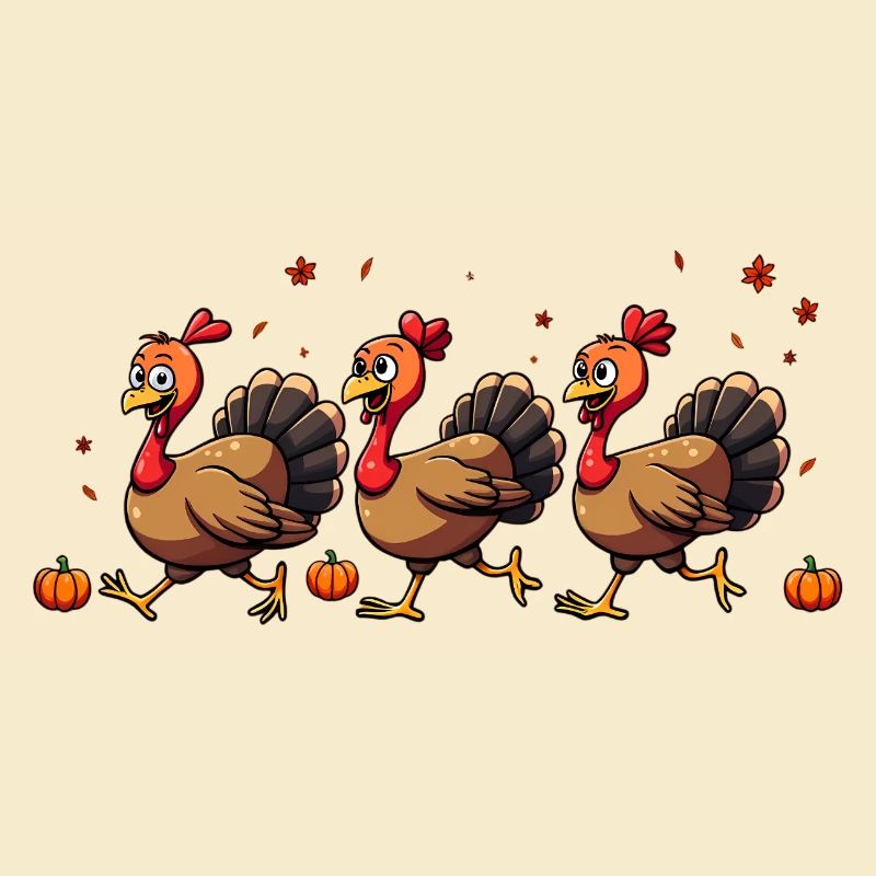Bébé dinde de Thanksgiving