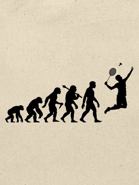 Badminton Evolution Badmintonspieler Smash