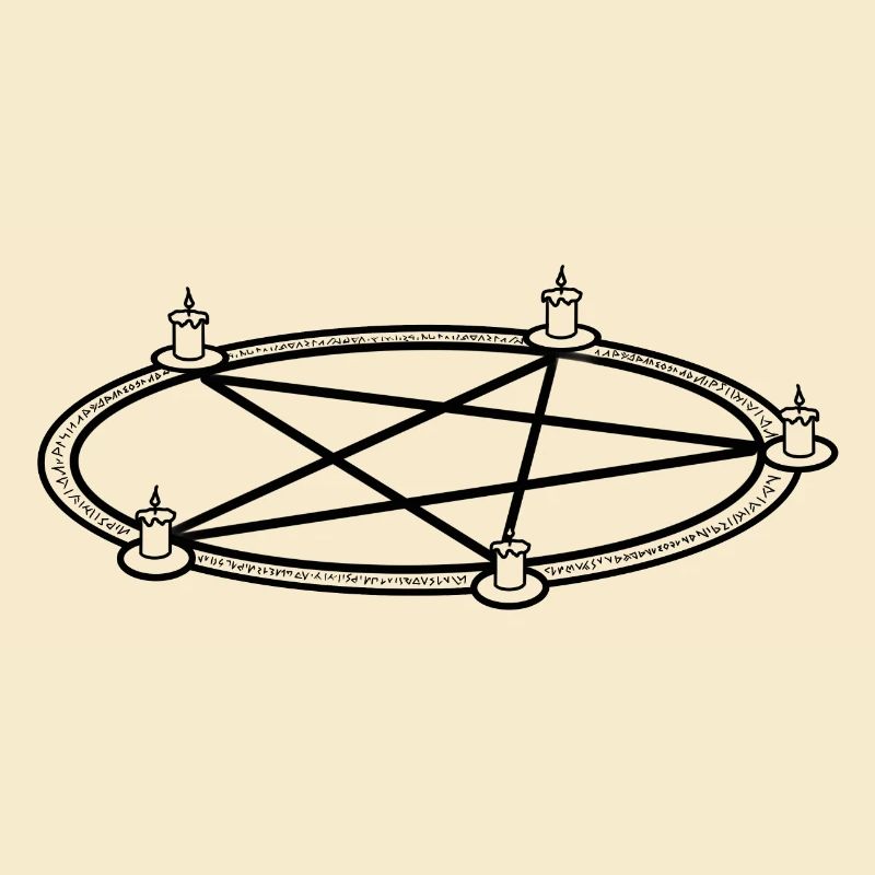 | d’évocation Cercle d’invocation | Pentagramme