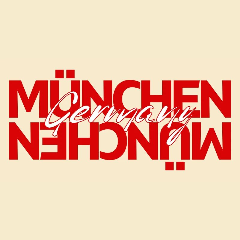 Munich Germany Script Overlay