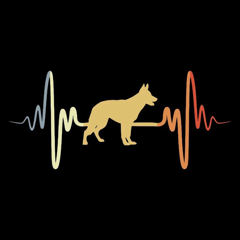 Deutscher Schäferhund Pulsschlag