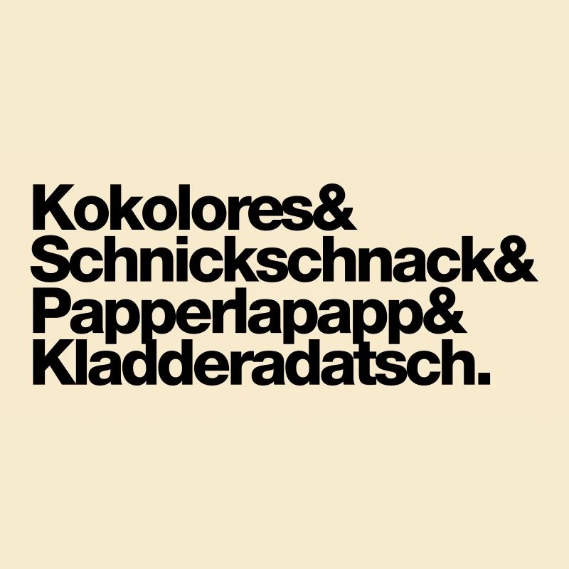 Kokolores frills Papperlapapp